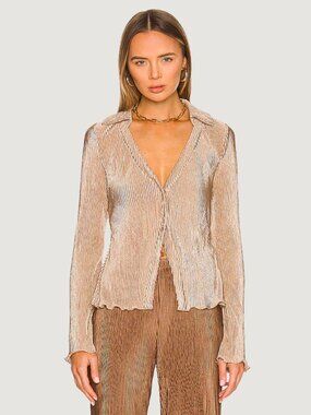 Rachel Zoe Women's Gold Co-ord Set